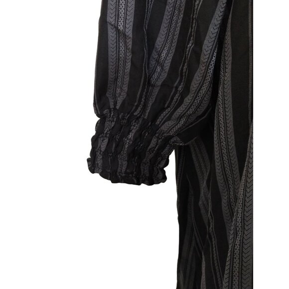 Terra and Sky Womens 4X Tiered Peasant Maxi Dress - Picture 5 of 8